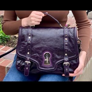 New!!!😍 NWT Messina Italian leather messenger bag/computer bag